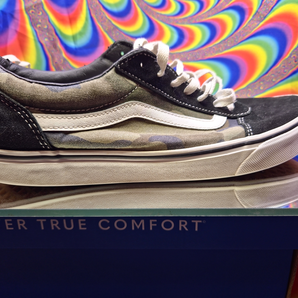 Vans Black and White Men's Shoes